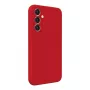Evelatus Funda de Silicona Premium Soft Touch para Samsung Galaxy A54 Roja