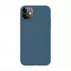 iLike Funda de Silicona Nano para Apple iPhone 11 Azul Medianoche
