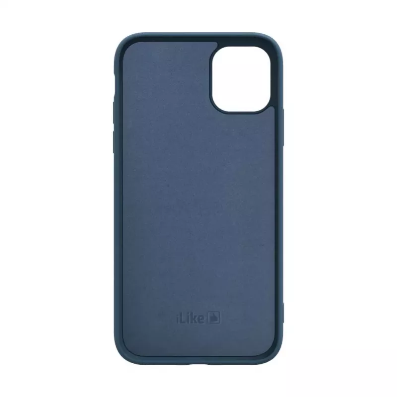 iLike Funda de Silicona Nano para Apple iPhone 11 Azul Medianoche
