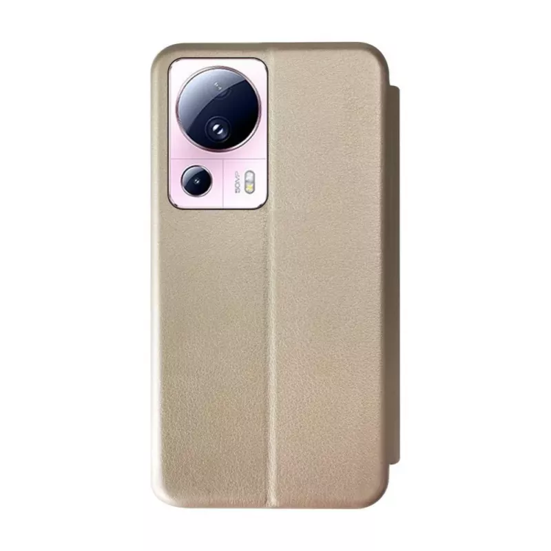 iLike Funda Tipo Libro para Xiaomi Mi 13 Lite Dorada