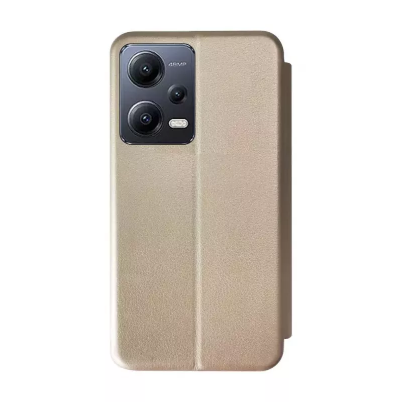 iLike Funda Tipo Libro para Xiaomi Redmi Note 12 / Poco X5 Dorada