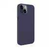 Evelatus Funda de Silicona Premium Soft Touch con MagSafe para Apple iPhone 13 Azul
