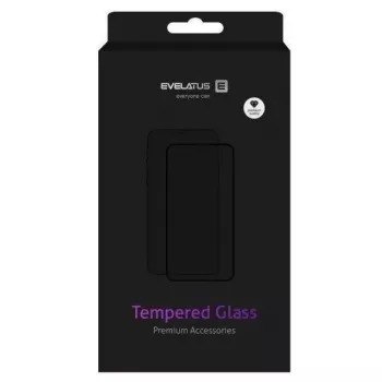 Evelatus Protector de Pantalla de Cristal Plano Transparente Japan Glue Anti-Static 0.33 para Xiaomi Redmi 12C