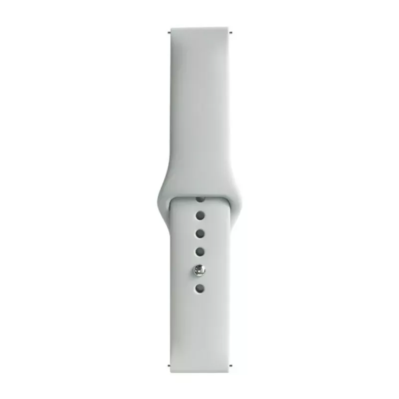Evelatus 20mm Silicone Loop Watch Straps (S/M 110mm) gris