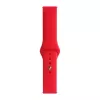 Evelatus 20mm Silicone Loop Watch Strap (S/M 110mm) rojo