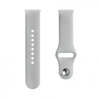 Evelatus Watch 22mm Silicone Loop Watch Strap (S/M 110mm) gris