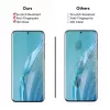 Evelatus Huawei P60 Protector de pantalla 2.5D Full Cover Japan Glue Glass antiestático