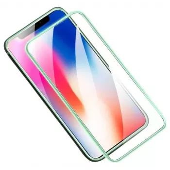 iLike Apple iPhone 14 Pro Max Protector de pantalla 2.5D Silk Full Cover Luminescence Frame Glass