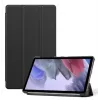 Evelatus Galaxy Tab A7 Lite funda tipo libro con interior de imitación de microfibra negro