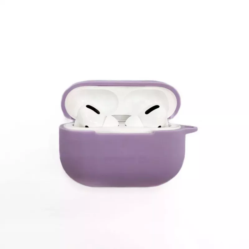 Evelatus Funda de silicona para Apple AirPods Pro 2 lila