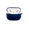 Evelatus Funda de silicona para Apple AirPods Pro 2 azul