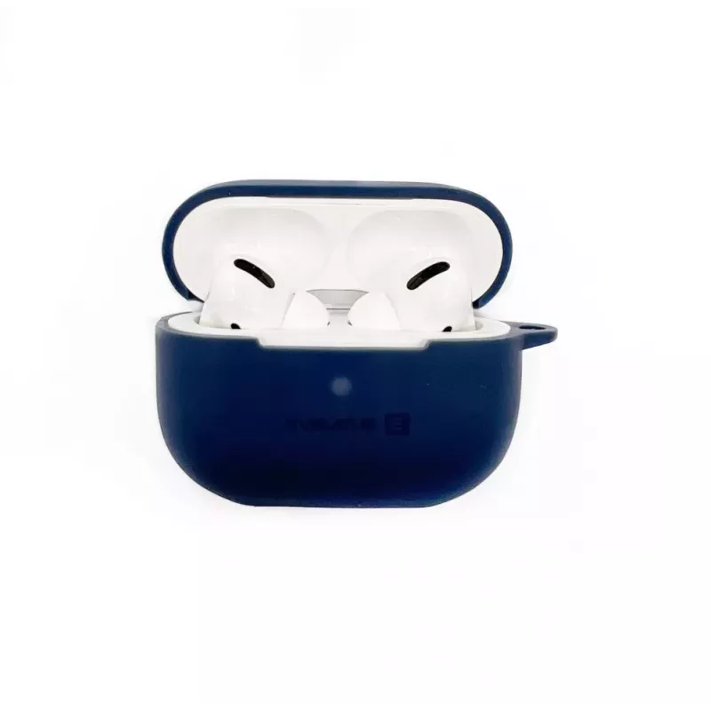 Evelatus Funda de silicona para Apple AirPods Pro 2 azul