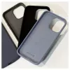 Evelatus Funda de silicona Premium Soft Touch para Apple iPhone 15 negra