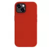 Evelatus Funda de silicona Premium Soft Touch para Apple iPhone 15 roja