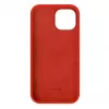 Evelatus Funda de silicona Premium Soft Touch para Apple iPhone 15 roja