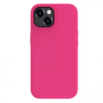 Evelatus Funda de silicona Premium Soft Touch para Apple iPhone 15 Plus rosa