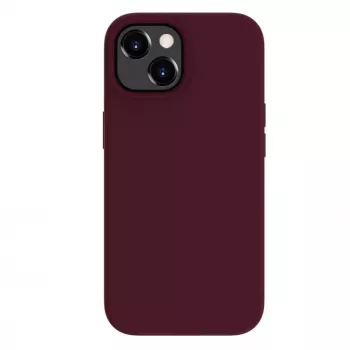 Evelatus Funda de silicona Premium Soft Touch para Apple iPhone 15 Plus negra