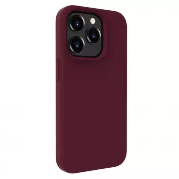 Evelatus Funda de silicona Premium Soft Touch para Apple iPhone 15 Pro Midnight Blue