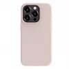 Evelatus Funda de silicona Premium Soft Touch para Apple iPhone 15 Pro rosa arena