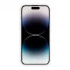 Evelatus Funda de silicona Premium Soft Touch para Apple iPhone 15 Pro Max blanca