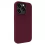 Evelatus Funda de silicona Premium Soft Touch para Apple iPhone 15 Pro Max Rumor Pink
