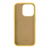 Evelatus Funda de silicona Premium Soft Touch para Apple iPhone 15 Pro Max dorada