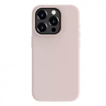 Evelatus Funda de silicona Premium Soft Touch para Apple iPhone 15 Pro Max rosa arena