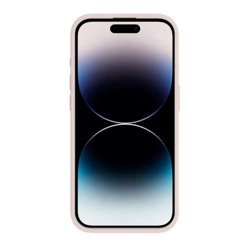 Evelatus Funda de silicona Premium Soft Touch para Apple iPhone 15 Pro Max rosa arena
