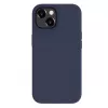 Evelatus Funda de silicona MagSafe Premium Soft Touch para Apple iPhone 15 azul medianoche