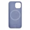 Evelatus Funda de silicona MagSafe Premium Soft Touch para Apple iPhone 15 gris lavanda