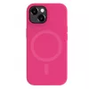 Evelatus Funda de silicona MagSafe Premium Soft Touch para Apple iPhone 15 rosa