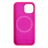 Evelatus Funda de silicona MagSafe Premium Soft Touch para Apple iPhone 15 rosa