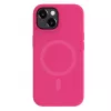 Evelatus Funda de silicona MagSafe Premium Soft Touch para Apple iPhone 15 Plus rosa