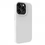 Evelatus Funda de silicona MagSafe Premium Soft Touch para Apple iPhone 15 Pro blanca