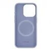 Evelatus Funda de silicona Soft Touch Premium MagSafe para Apple iPhone 15 Pro Max gris lavanda