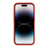 Evelatus Funda de silicona Soft Touch Premium MagSafe para Apple iPhone 15 Pro Max roja