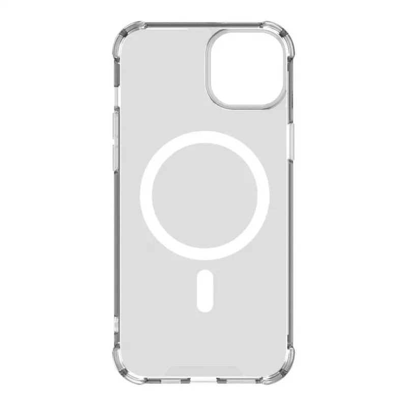 Evelatus Funda antigolpes con MagSafe para Apple iPhone 15 transparente