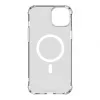 Evelatus Funda antigolpes con MagSafe para Apple iPhone 15 Plus transparente