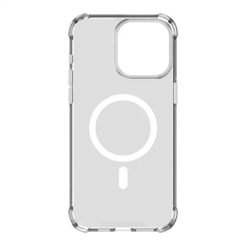 Evelatus Funda antigolpes con MagSafe para Apple iPhone 15 Pro Max transparente