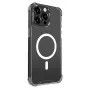 Evelatus Funda antigolpes con MagSafe para Apple iPhone 15 Pro Max transparente