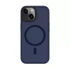 Evelatus Funda híbrida con MagSafe PC+TPU para Apple iPhone 15 azul oscuro