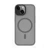 Evelatus Funda híbrida con MagSafe PC+TPU para Apple iPhone 15 plata