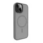 Evelatus Funda híbrida con MagSafe PC+TPU para Apple iPhone 15 plata