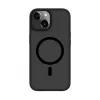 Evelatus Funda híbrida con MagSafe PC+TPU para Apple iPhone 15 Plus negra