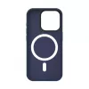 Evelatus Funda híbrida con MagSafe y protección de cámara PC+TPU para Apple iPhone 15 Pro azul oscuro