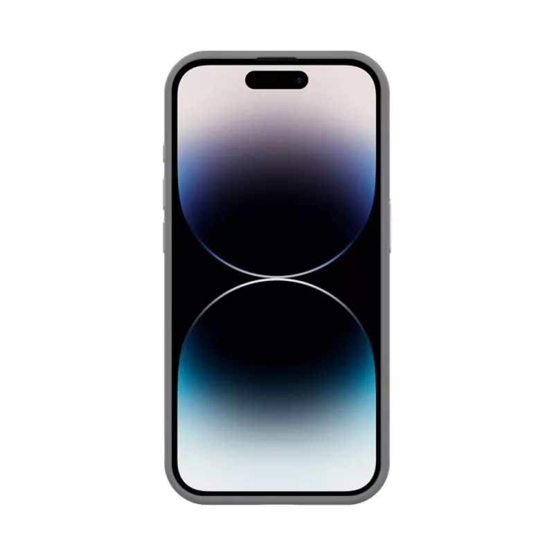 Evelatus Funda híbrida con MagSafe PC+TPU para Apple iPhone 15 Pro plata