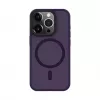 Evelatus Funda híbrida con MagSafe PC+TPU para Apple iPhone 15 Pro morado oscuro