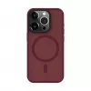 Evelatus Funda híbrida con MagSafe PC+TPU para Apple iPhone 15 Pro ciruela