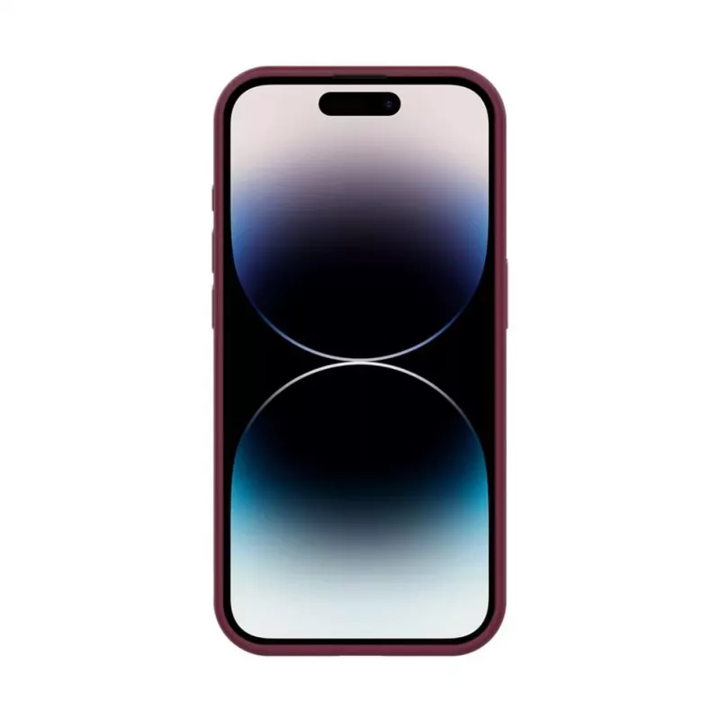 Evelatus Funda híbrida con MagSafe PC+TPU para Apple iPhone 15 Pro ciruela