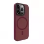 Evelatus Funda híbrida con MagSafe PC+TPU para Apple iPhone 15 Pro ciruela